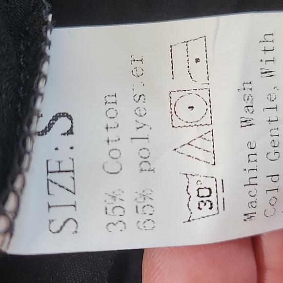 Lace Button Front Woman's Top Bell Witchy Fairy Whimsigoth Grunge Boho - Picture 7 of 9